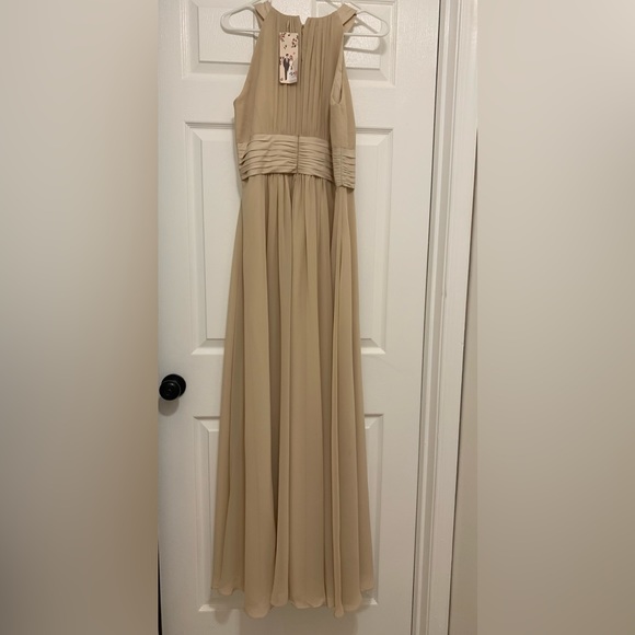 Halter Chiffon Formal Long Dress - Picture 10 of 14